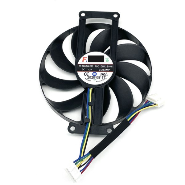 Новый оригинальный вентилятор Охлаждения видеокарты 90 мм FDC10H12S9-C GTX 1660 Super RTX2060 охлаждающий вентилятор для ASUS RTX 2060 2070 DUAL MINI OC
