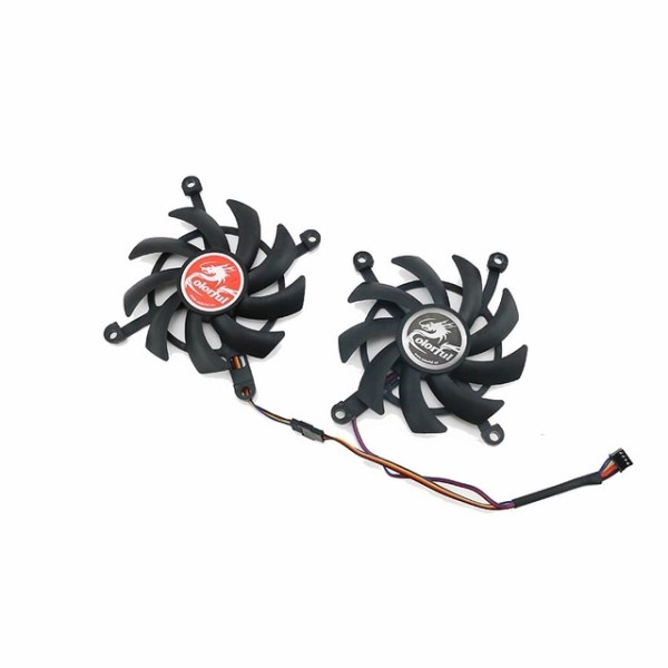 Новый NEW 85MM 4PIN 12V Cooling Fan RTX 2060 2060 SUPER GPU Fan For COLORFUL GeForce GTX 1660Ti 1650 1660 SUPER Graphics Card Fan