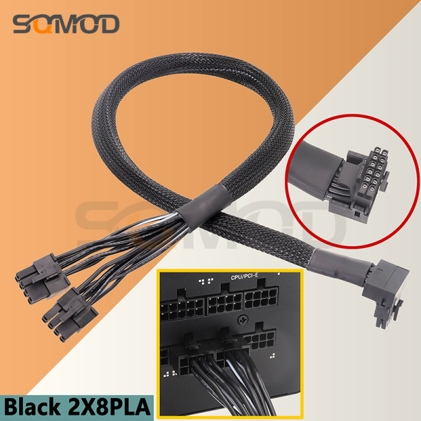 Новый кабель GPU 8-pin к 16 pin male PCI-E 5,0 12vhpwr RTX 4090 для SUPER FLOWER LEADEX T1600W 600W, адаптер, кабельная втулка