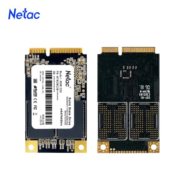 Новый Netac для сервера ноутбука, Mini SATA SSD-диск на 120 ГБ, 240 ГБ, 480 ГБ для сервера ноутбука