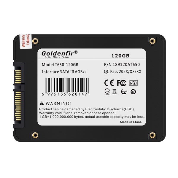 Новый диск Goldenfir SSD 240 ГБ 120 ГБ 2,5 дюйма hd hdd 1 ТБ твердотельный накопитель для ПК ssd 720 ГБ 480 ГБ 360 гб