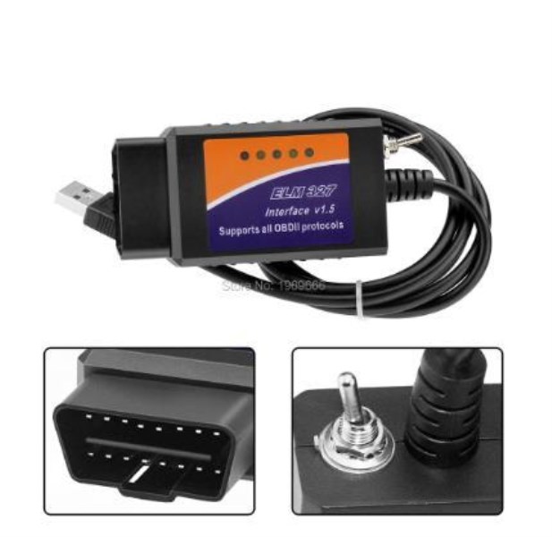 Новый ELM327 USB OBD2 OBDII Code Reader Scan Tools для Ford HS-CAN MS-CAN Switch Forscan ELM 327 OBD 2 Автомобильный диагностический инструмент Автомобильный сканер