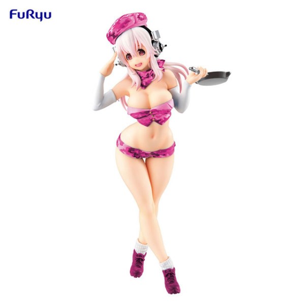 Новый наличии Оригинальная фигурка FuRyu специального назначения супер сонико военный nomal цвет 18 см ПВХ экшн-фигурка аниме модель игрушки кукла подарок