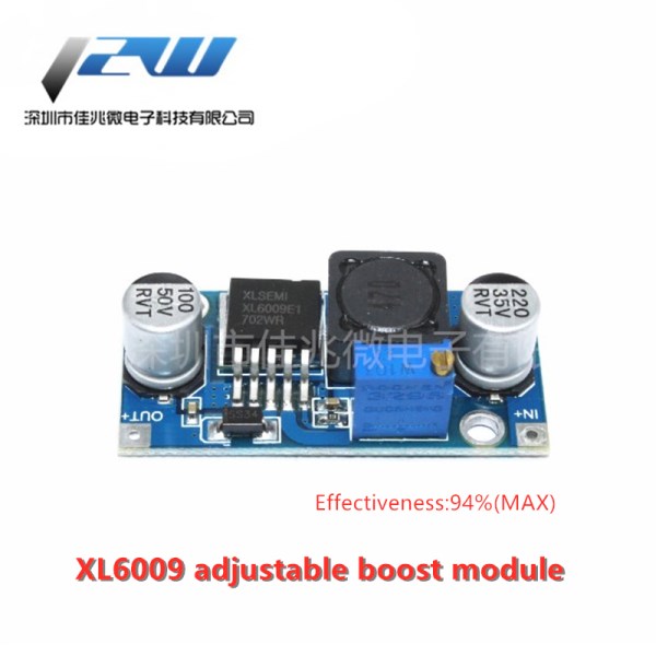 Новый Повышающий Модуль XL6009 4A, стабилизированный модуль питания постоянного тока, розовый преобразователь 5V12
