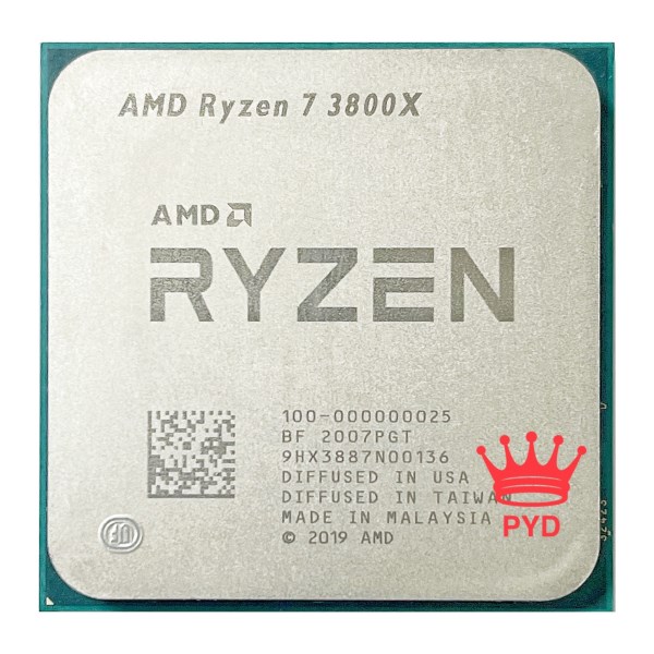 Новый Процессор AMD Ryzen 7 3800X R7 3800X 3,9 ГГц Восьмиядерный 16-поточный процессор 7 нм L3 = 32M 100-000000025 разъем AM4