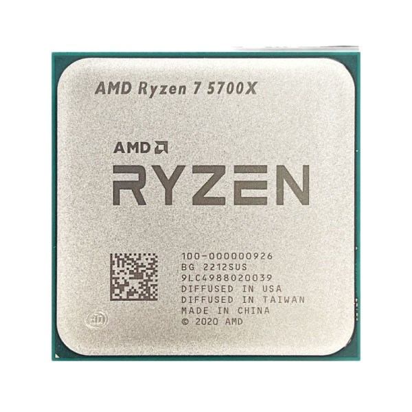 Новый AMD Ryzen 7 5700X R7 5700X 3,4 ГГц 8-ядерный 16-поточный процессор 7 нм L3 = 32M 100-000000926 разъем AM4