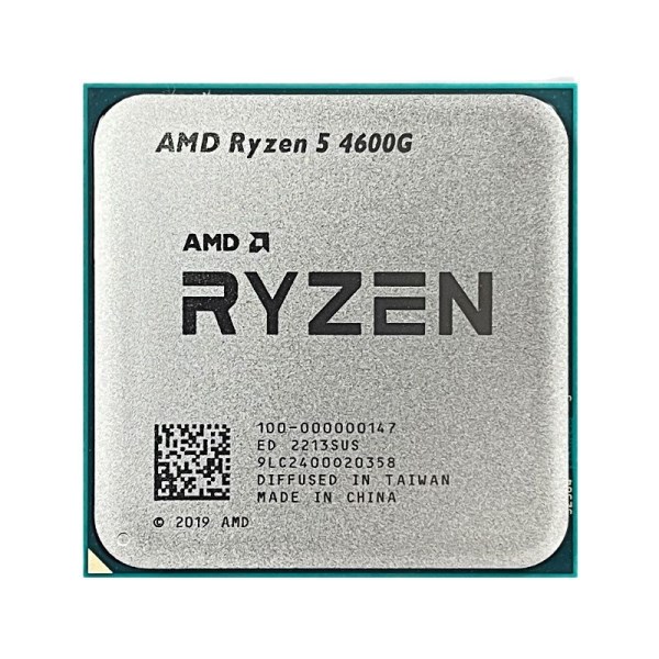 Новый Ryzen 5 4600G R5 4600G 3.7 GHz 6-Core 12-Thread CPU Processor 7NM L3=8M 100-000000147 Socket AM4 New but without cooler
