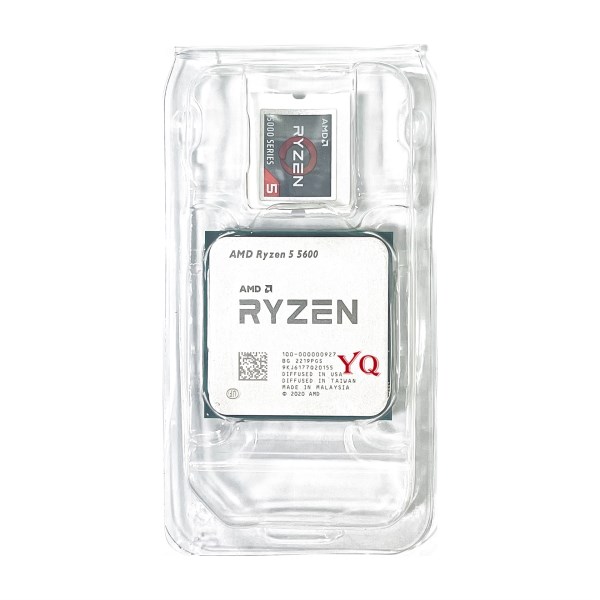 Новый процессор AMD Ryzen 5 5600 R5 5600 3,5 ГГц шестиядерный двенадцатипоточный процессор 7 нм 65 Вт L3 = 32M 100-000000927 разъем AM4 без вентилятора