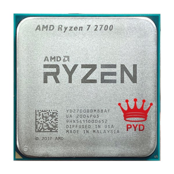 Новый AMD Ryzen 7 YD2700BBM88AF 8-ядерный, 16 Мб, 65 Вт, 2700 ГГц
