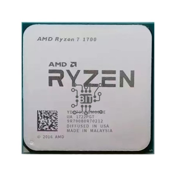 Новый Ryzen 7 1700 R7 1700 3.0 GHz Eight-Core Sixteen-Thread CPU Processor 65W YD1700BBM88AE Socket AM4