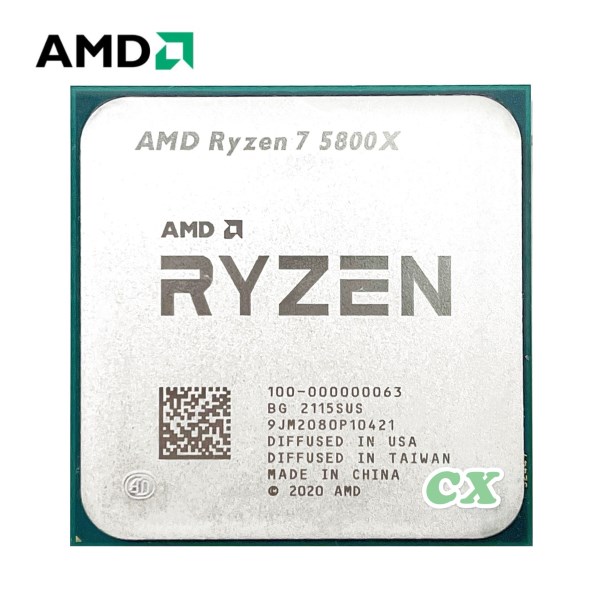 Новый Процессор AMD Ryzen 7 5800X R7 5800X 3,8 ГГц Восьмиядерный 16-поточный процессор 7 нм L3 = 32M 100-000000063 разъем AM4