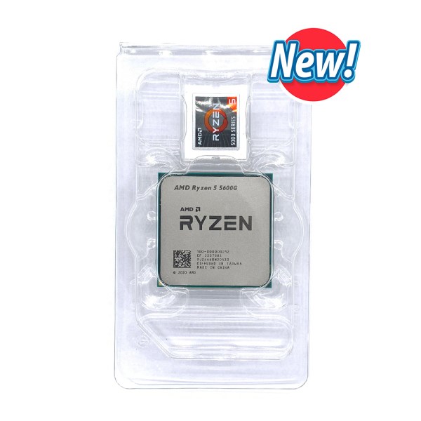 Новый процессор AMD Ryzen 5 5600G R5 5600G 3,9 ГГц шестиядерный двенадцатипоточный 65 Вт Процессор L3 = 16M 100-000000252 разъем AM4 новый, но без вентилятора