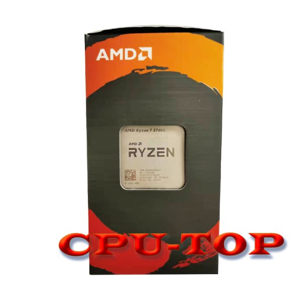Новый Ryzen 7 5700G R7 5700G 3.8GHz Eight-Core 16-Thread 65W CPU Processor L3=16M 100-000000263 Socket AM4 New and have fan