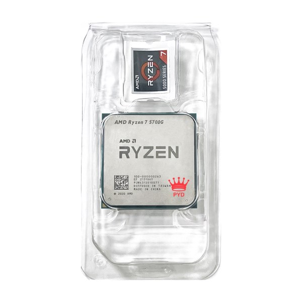 Новый Ryzen 7 5700G R7 5700G 3.8GHz Eight-Core 16-Thread 65W CPU Processor L3=16M 100-000000263 Socket AM4 New without fan