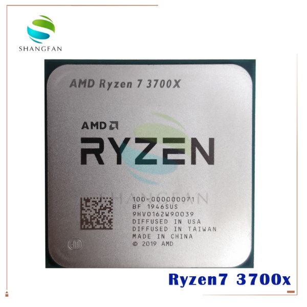 Новый Процессор AMD Ryzen 7 3700X R7 3700X 3,6 ГГц 7NM L3 = 32M 100-000000071 Восьмиядерный шестнадцатипоточный процессор разъем AM4