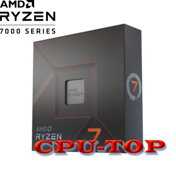Новый процессор AMD Ryzen 7 7700X R7 7700X BOX 100-000000591 4,5 ГГц 8-ядерный 16-поточный процессор 5 нм Zen 4 105 Вт розетка AM5 аналогичный без вентилятора