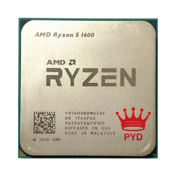 Новый Процессор AMD Ryzen 5 1600 3,2 ГГц шестиядерный двенадцати потоков 65 Вт R5 1600 процессор разъем AM4 5 1600 - Кликните на картинке чтобы закрыть