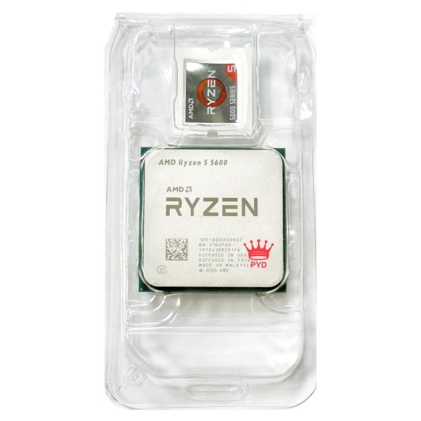 Новый процессор AMD Ryzen 5 5600 R5 5600 3,5 ГГц шестиядерный двенадцатипоточный процессор 7 нм 65 Вт L3 = 32M 100-000000927 разъем AM4 без вентилятора