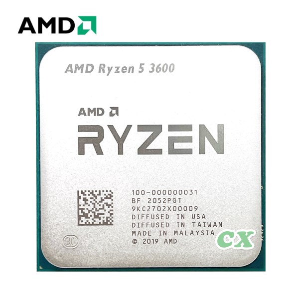 Новый Процессор AMD Ryzen 5 3600 R5 3600 3,6 ГГц шестиядерный двенадцатипоточный процессор 7 нм 65 Вт L3 = 32M 100-000000031 разъем AM4