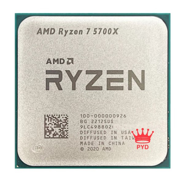 Новый в употреблении Процессор AMD Ryzen 7 5700X R7 5700X 3,4 ГГц Восьмиядерный 16-поточный процессор 65 Вт L3 = 32M 100-000000926 разъем AM4