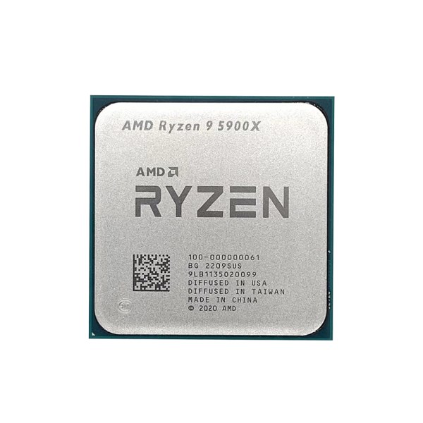 Новый AMD Ryzen 9 5900X R9 5900X 3,7 ГГц двенадцатиядерный 24-поточный процессор 7NM L3 = 64M 100-000000061 разъем AM4 без вентилятора
