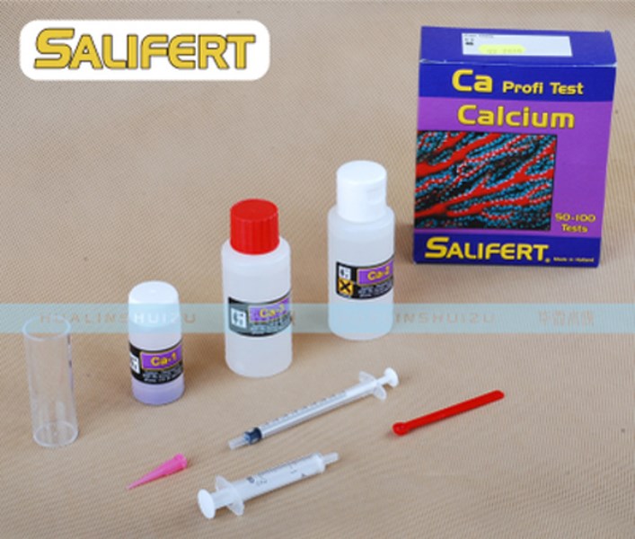 Новый для тестирования кальция Salifert Cu I2 KH Mg NH4, нитрат аммиака NO2 NO3, нитрат PH PO4 Sr, резервуар для проверки калия и воды