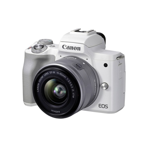 Новый Canon EOS M50 Mark II Mirrorless Camera Digital Camera With EF-M 15-45mm F3.5 Lens Compact Camera Professional Photography
