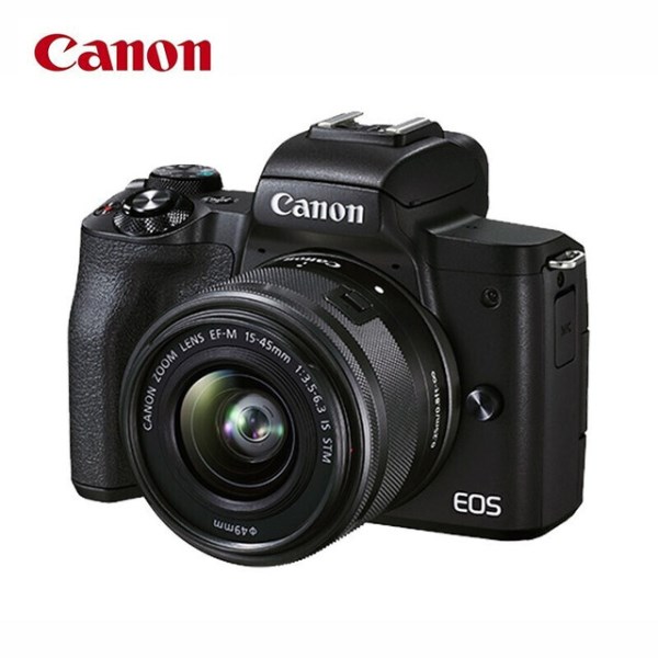Новый камера Canon EOS M50 Mark II, цифровая камера с объективом диаметром 15-45 мм F3,5, компактная камера для профессиональной фотосъемки, Новинка