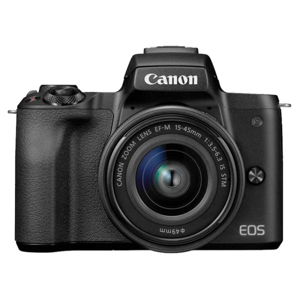 Новый беззеркальная цифровая камера Canon EOS M50 Mark II APS-C, видеосъемка 4K с Wi-Fi передачей, сенсорный экран стандарта 15-45 мм