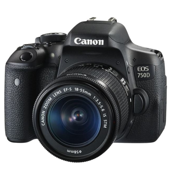 Новый EOS 750D DSLR камера Canon EF-S 18-55 мм f3,5-5,6 IS STM объектив