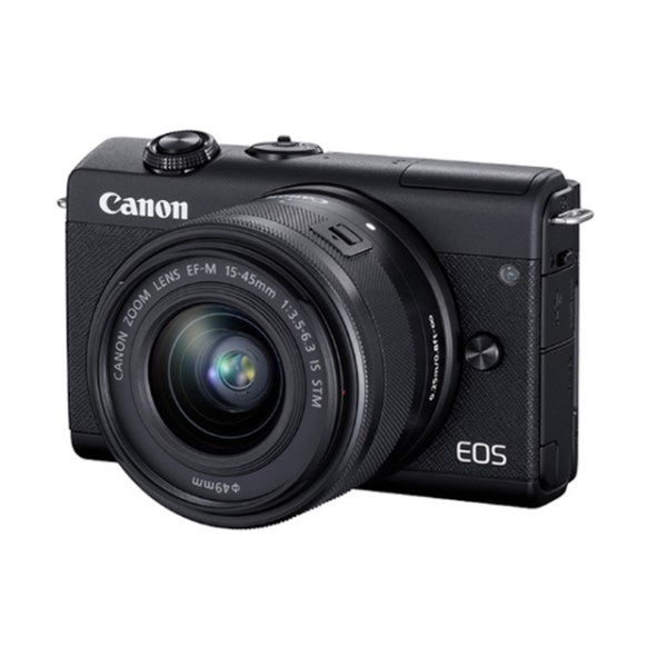 Новый беззеркальная Цифровая видеокамера Canon EOS M200 с объективом диаметром 15-45 мм, вертикальная видеоподдержка 4K