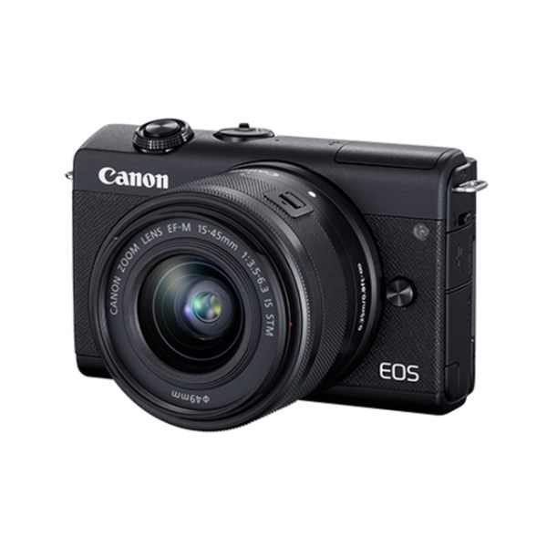 Новый портативная цифровая маленькая цифровая камера Canon EOS M200 с сенсорным экраном и поддержкой Wi-Fi