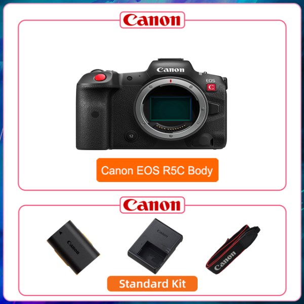 Новый EOS R5C полнокадровая профессиональная флагманская видео беззеркальная камера R5 8K Кинокамера профессиональная пленочная камера процессор DIGIC X