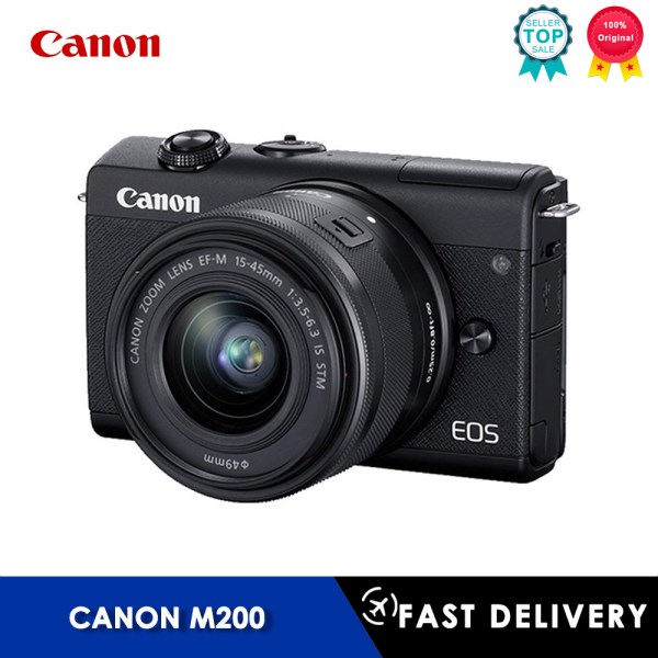 Новый цифровая камера Canon M200 с объективом 15-45 мм