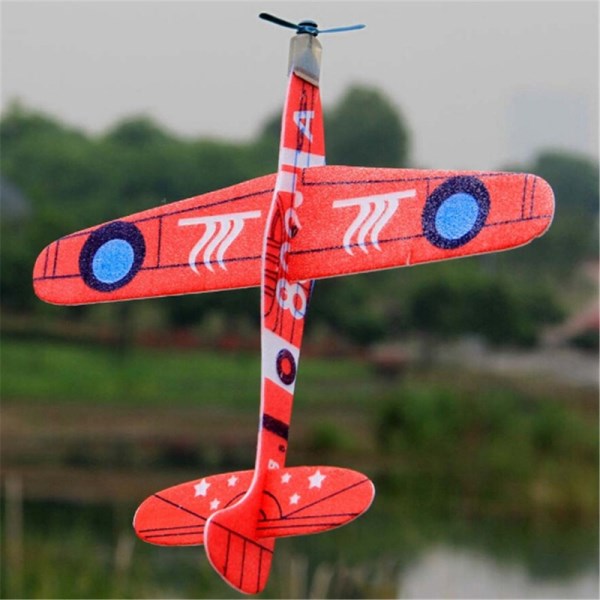 Новый 19cm Hand Throw Flying Glider Planes EPP Foam Airplane For Kids Random Color Mini Drone Aircraft Model Toys Baby Toy
