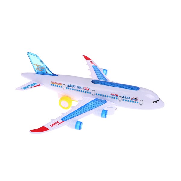 Новый игрушки электрические самолеты движущиеся мигающие огни звуки DIY самолета детская игрушка в подарок