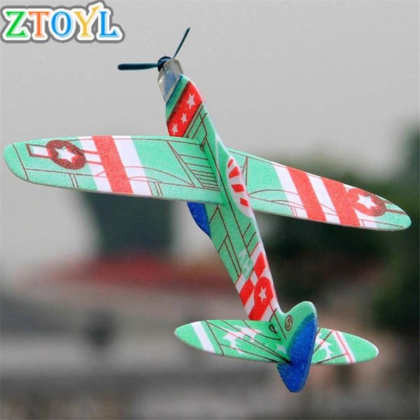 Новый Color 1PC 19cm Hand Throw Flying Glider Planes EPP Foam Airplane Mini Drone Aircraft Model Toys For Kids