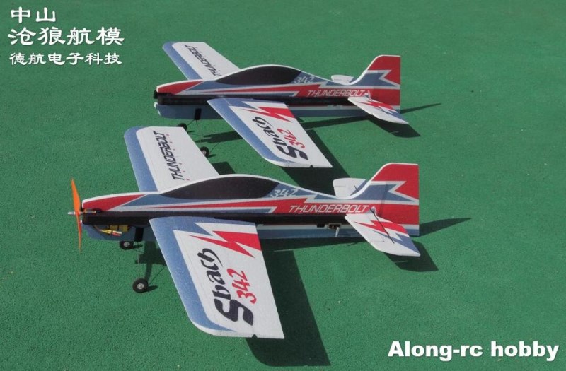 Новый RC самолет 3D модель самолета хобби игрушки -- 1000 мм размах крыльев Sbach 342 Sbach342 Thunderbolt F3D набор самолета или PNP Набор