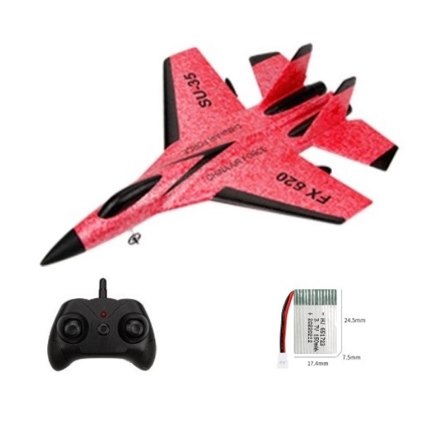 Новый Glider RC Drone FX620 SU35 Fixed Wing Airplane Remote Control Airplane Electric With LED Outdoor Toys RC Plane SU-35