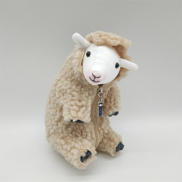 Новый плюшевая кукла-овечка, качественная длинная плюшевая Овечка, Мягкое Животное, имитация плюша, кукла-ягненок, игрушки, декоративный подарок для детской комнаты