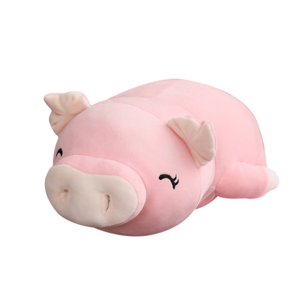Новый игрушечная свинка, мягкая игрушка в виде животного, 1 шт., 4050 см, мягкая плюшевая подушка для детей, Детский успокаивающий подарок на день рождения