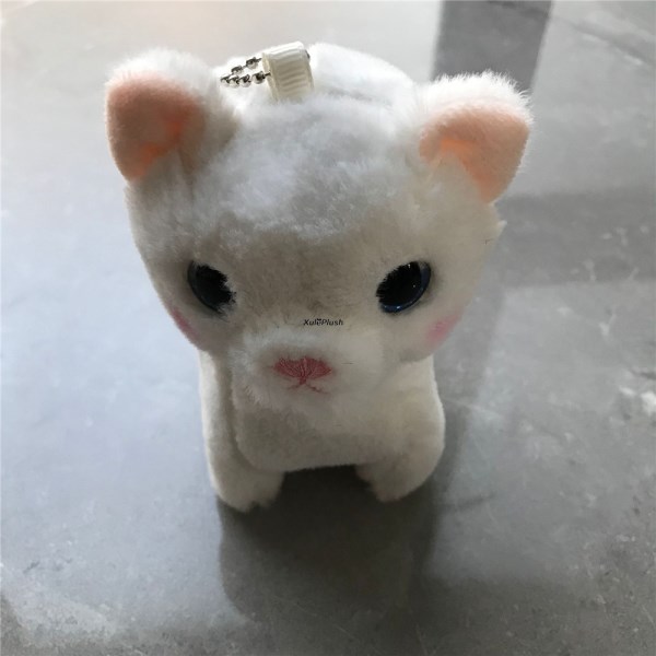 Новый Кот, мягкая плюшевая игрушечная кукла-животное, маленький 8 см брелок для ключей, кошка