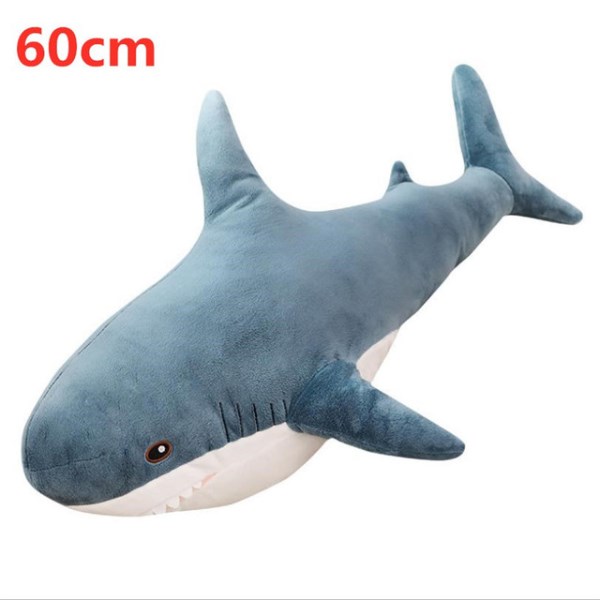 Новый Big Shark Plush Toy Soft Stuffed speelgoed Animal Reading Pillow for Birthday Gifts Cushion Gift For Children