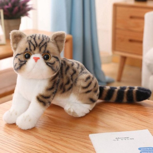 Новый плюшевая игрушка в виде кошек, 26 см