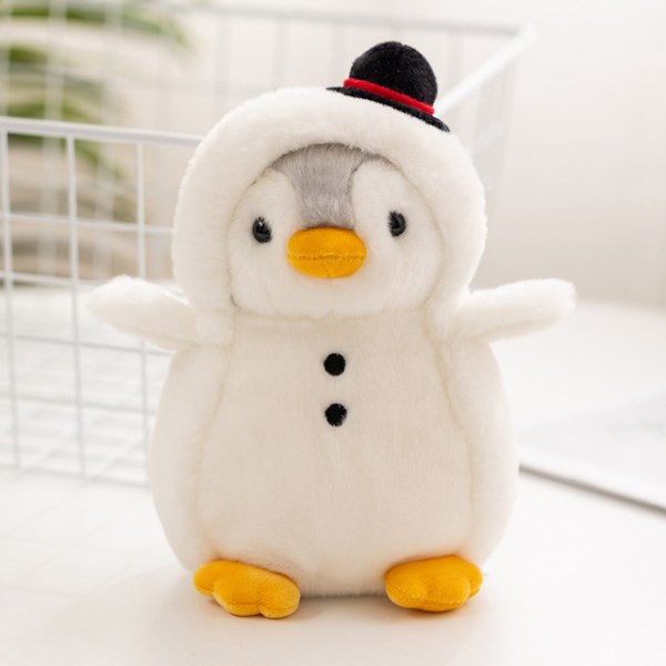 Новый пингвин плюшевые игрушки мягкие Пингвин с единорогомдинозавромкролик костюмы для маленьких девочек подарок на день рождения вечерние
