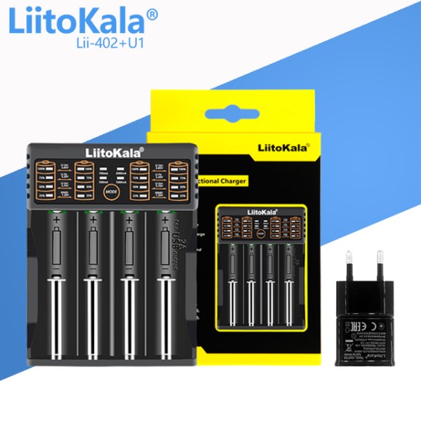 Новый устройство LiitoKala для аккумуляторов 18650 26650 16340 LiFePO4 14500 V Ni-MH Ni-Cd smart
