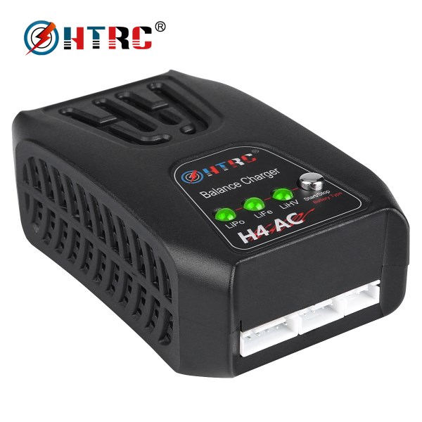 Новый мини-устройство HTRC 20 Вт, 2 А, зарядное устройство H4AC для 2-4s LipoLiFeLiHV аккумуляторного карманного типа, зарядное устройство с дистанционным управлением