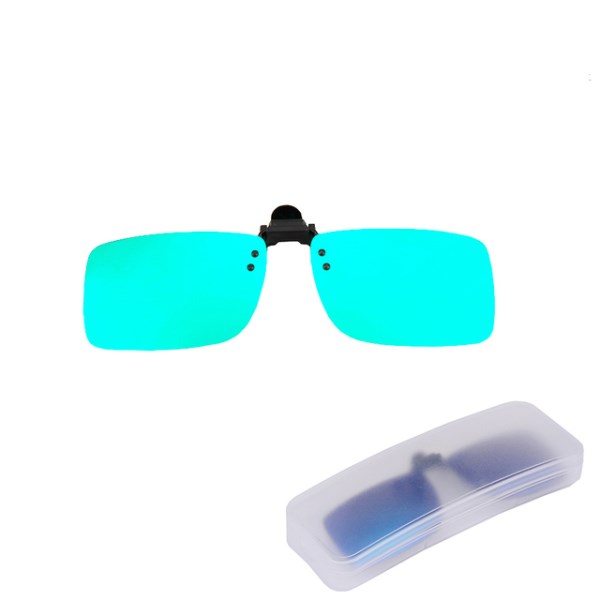 Новый солнцезащитные очки с клипсой для рыбалки при близорукости очки-зажимы для вождения спортивные очки для ночного видения очки клипсы с футляром