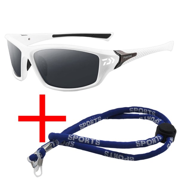 Новый для рыбалки KoKossi, поляризованные солнцезащитные очки UV400 с веревкой, мужские и женские очки, очки для походов, кемпинга, верховой езды, вождения
