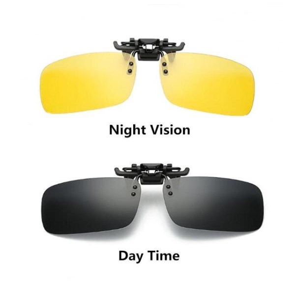 Новый очки в стиле клип UV400 поляризованные очки для рыбалки деньночное видение